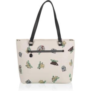 imagePICNIC TIME Disney Lilo ampamp Stitch Uptown Cooler Tote Bag Insulated Lunch Bag Stylish Beach Bag Soft Cooler BlackStar Wars Mandalorian Grogu  Butter Yellow
