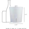 imageCorkcicle Insulated Ice Bucket with Lid Stainless Steel 100 oz Capacity  TripleWalled NonSlip Bottom Keeps Ice Cold for 48 Hours  Dishwasher Safe Ergonomic Design with NonSlip BottomUnicorn Magic