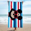 imageJay Franco Star Wars Kids Bath Pool Beach Towel  Super Soft ampamp Absorbent 100 Cotton Towel Measures 28 x 58 Features R2D2 C3PO Stormtrooper ampamp Boba FettMulti  Mickey Mouse