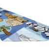 imageJay Franco Star Wars Kids Bath Pool Beach Towel  Super Soft ampamp Absorbent 100 Cotton Towel Measures 28 x 58 Features R2D2 C3PO Stormtrooper ampamp Boba FettBlue  Star Wars