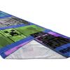 imageJay Franco Star Wars Kids Bath Pool Beach Towel  Super Soft ampamp Absorbent 100 Cotton Towel Measures 28 x 58 Features R2D2 C3PO Stormtrooper ampamp Boba FettMulti  Minecraft