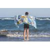 imageJay Franco Star Wars Kids Bath Pool Beach Towel  Super Soft ampamp Absorbent 100 Cotton Towel Measures 28 x 58 Features R2D2 C3PO Stormtrooper ampamp Boba FettBlue  Star Wars