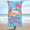 imageJay Franco Star Wars Kids Bath Pool Beach Towel  Super Soft ampamp Absorbent 100 Cotton Towel Measures 28 x 58 Features R2D2 C3PO Stormtrooper ampamp Boba FettBlue  Hello Kitty
