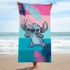 imageJay Franco Star Wars Kids Bath Pool Beach Towel  Super Soft ampamp Absorbent 100 Cotton Towel Measures 28 x 58 Features R2D2 C3PO Stormtrooper ampamp Boba FettMulti  Lilo  Stich