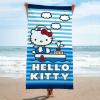 imageJay Franco Star Wars The Mandalorian Kids Bath Pool Beach Towel  Super Soft ampamp Absorbent Baby Yoda Grogu 100 Cotton Towel Measures 28 x 58Blue  Hello Kitty 01