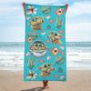 imageJay Franco Star Wars The Mandalorian Kids Bath Pool Beach Towel  Super Soft ampamp Absorbent Baby Yoda Grogu 100 Cotton Towel Measures 28 x 58Blue  Mandalorian 01
