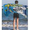 imageJay Franco Star Wars The Mandalorian Kids Bath Pool Beach Towel  Super Soft ampamp Absorbent Baby Yoda Grogu 100 Cotton Towel Measures 28 x 58Blue  Star Wars 02