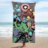 imageJay Franco Star Wars The Mandalorian Kids Bath Pool Beach Towel  Super Soft ampamp Absorbent Baby Yoda Grogu 100 Cotton Towel Measures 28 x 58Gray  Marvel Comics