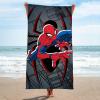 imageJay Franco Star Wars The Mandalorian Kids Bath Pool Beach Towel  Super Soft ampamp Absorbent Baby Yoda Grogu 100 Cotton Towel Measures 28 x 58Gray  Spiderman