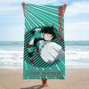 imageJay Franco Star Wars The Mandalorian Kids Bath Pool Beach Towel  Super Soft ampamp Absorbent Baby Yoda Grogu 100 Cotton Towel Measures 28 x 58Green  My Hero Academia