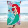 imageJay Franco Star Wars The Mandalorian Kids Bath Pool Beach Towel  Super Soft ampamp Absorbent Baby Yoda Grogu 100 Cotton Towel Measures 28 x 58Multi  Little Mermaid