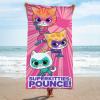 imageJay Franco Star Wars The Mandalorian Kids Bath Pool Beach Towel  Super Soft ampamp Absorbent Baby Yoda Grogu 100 Cotton Towel Measures 28 x 58Pink  Super Kitties
