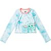 imageSTAR WARS The Child Girls Rash Guard and Bikini Bottom Toddler to Big KidBlue