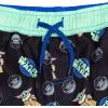 imageSTAR WARS The Mandalorian The Child Pullover Rash Guard and Swim Trunks Outfit Set Little Kid to Big KidBlack