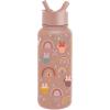 imageSimple Modern Disney Mickey Mouse Water Bottle with Straw Lid Vacuum Insulated Stainless Steel Metal Thermos  Gifts for Women Men Reusable Leak Proof Flask  Summit Collection  32oz Iconic MickeyDisney Mauve Minnie