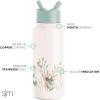 imageSimple Modern Disney Mickey Mouse Water Bottle with Straw Lid Vacuum Insulated Stainless Steel Metal Thermos  Gifts for Women Men Reusable Leak Proof Flask  Summit Collection  32oz Iconic MickeyDisney Winnie the Pooh Wilderness