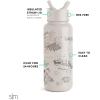imageSimple Modern Disney Mickey Mouse Water Bottle with Straw Lid Vacuum Insulated Stainless Steel Metal Thermos  Gifts for Women Men Reusable Leak Proof Flask  Summit Collection  32oz Iconic MickeyDisney Three Little Pigs