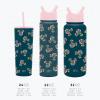 imageSimple Modern Disney Mickey Mouse Water Bottle with Straw Lid Vacuum Insulated Stainless Steel Metal Thermos  Gifts for Women Men Reusable Leak Proof Flask  Summit Collection  32oz Iconic MickeyDisney Mauve Minnie