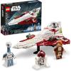 imageLEGO Star Wars OBIWan Kenobis Jedi Starfighter 75333 Building Toy Set  Features Minifigures Lightsaber Clone Starship from Attack of The Clones Great Gift for Kids Boys and Girls Ages 7Multicolor