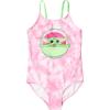 imageSTAR WARS The Child Girls One Piece Bathing Suit Toddler to Big KidPink