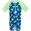 imageSTAR WARS The Child Zip Up One Piece Bathing Suit Newborn to ToddlerBlue