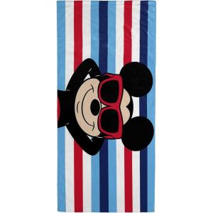 imageJay Franco Star Wars Kids Bath Pool Beach Towel  Super Soft ampamp Absorbent 100 Cotton Towel Measures 28 x 58 Features R2D2 C3PO Stormtrooper ampamp Boba FettMulti  Mickey Mouse