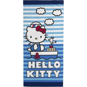 imageJay Franco Star Wars The Mandalorian Kids Bath Pool Beach Towel  Super Soft ampamp Absorbent Baby Yoda Grogu 100 Cotton Towel Measures 28 x 58Blue  Hello Kitty 01