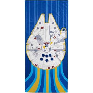 imageJay Franco Star Wars The Mandalorian Kids Bath Pool Beach Towel  Super Soft ampamp Absorbent Baby Yoda Grogu 100 Cotton Towel Measures 28 x 58Blue  Star Wars 01
