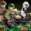 imageLEGO Star Wars Endor Speeder Chase Diorama 75353 Home Dcor Building Set for Adults Classic Collectible with Luke Skywalker and Princess Leia Minifigures Fun Birthday Gift for Star Wars FansGreen transparent