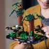 imageLEGO Star Wars Endor Speeder Chase Diorama 75353 Home Dcor Building Set for Adults Classic Collectible with Luke Skywalker and Princess Leia Minifigures Fun Birthday Gift for Star Wars FansGreen transparent