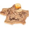 imagePICNIC TIME Star Wars Death Star 16 Serving Board Wood Cheese Board Charcuterie Board Cutting Board ParawoodHarry Potter Hogwarts 16 x 16  Parawood