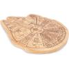 imagePICNIC TIME Star Wars Death Star 16 Serving Board Wood Cheese Board Charcuterie Board Cutting Board ParawoodParawood