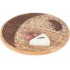 imagePICNIC TIME Star Wars Death Star 16 Serving Board Wood Cheese Board Charcuterie Board Cutting Board ParawoodStar Wars Death Star 16 x 16  Parawood