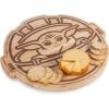imagePICNIC TIME Star Wars Death Star 16 Serving Board Wood Cheese Board Charcuterie Board Cutting Board ParawoodStar Wars Mandalorian Grogu 14 x 16  Parawood