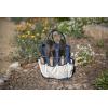 imagePICNIC TIME Star Wars Mandalorian Grogu Garden Bag with Tool Set Garden Tool Organizer Bag Gardening Tools Gifts for Women and Men Navy Blue with Beige AccentsDisney Mickey Mouse  Navy Blue with Beige Accents