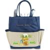 imagePICNIC TIME Star Wars Mandalorian Grogu Garden Bag with Tool Set Garden Tool Organizer Bag Gardening Tools Gifts for Women and Men Navy Blue with Beige AccentsStar Wars Mandalorian Grogu  Navy Blue with Beige Accents