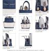 imagePICNIC TIME Star Wars Mandalorian Grogu Garden Bag with Tool Set Garden Tool Organizer Bag Gardening Tools Gifts for Women and Men Navy Blue with Beige AccentsStar Wars Mandalorian Grogu  Navy Blue with Beige Accents