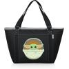 imagePICNIC TIME Star Wars Tote Cooler Bag Soft Cooler Bag Picnic CoolerStar Wars Mandalorian Grogu  Black