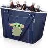 imagePICNIC TIME Star Wars Tote Cooler Bag Soft Cooler Bag Picnic CoolerStar Wars Mandalorian Grogu  Navy Blue