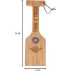 imagePICNIC TIME Star Wars Yoda Hardwood BBQ Grill Scraper with Bottle Opener Wood Barbecue Cleaner BBQ Cleaning Tool for Multi Types Grill Grates ParawoodStar Wars Yoda  Parawood