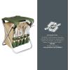 imagePicnic TIME Star Wars Mandalorian Grogu Gardener 5 Piece Gardening Tools Set with Garden Stool Gardening Gifts Garden Tool Set Olive Green with Beige AccentsDisney Mickey Mouse  Olive Green with Beige Accents