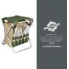 imagePicnic TIME Star Wars Mandalorian Grogu Gardener 5 Piece Gardening Tools Set with Garden Stool Gardening Gifts Garden Tool Set Olive Green with Beige AccentsDisney Winnie the Pooh  Olive Green with Beige Accents