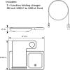 imageStar Wars Princess Leia Organa Portrait 15Watt 3 in 1 Charging StationGrogu and Din Djarin