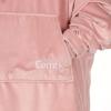 imageTHE COMFY Original Jr  Sherpa Lined Microfiber Fleece Wearable Blanket for Kids Oversized Design with Hood and Pocket from Shark Tank Warm and Cozy Gifts for ChildrenBlush