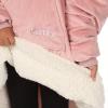 imageTHE COMFY Original Jr  Sherpa Lined Microfiber Fleece Wearable Blanket for Kids Oversized Design with Hood and Pocket from Shark Tank Warm and Cozy Gifts for ChildrenBlush