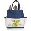 imagePICNIC TIME Star Wars Mandalorian Grogu Garden Bag with Tool Set Garden Tool Organizer Bag Gardening Tools Gifts for Women and Men Navy Blue with Beige AccentsStar Wars Mandalorian Grogu  Navy Blue with Beige Accents