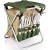 imagePicnic TIME Star Wars Mandalorian Grogu Gardener 5 Piece Gardening Tools Set with Garden Stool Gardening Gifts Garden Tool Set Olive Green with Beige AccentsStar Wars Darth Vader  Olive Green with Beige Accents