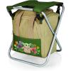 imagePicnic TIME Star Wars Mandalorian Grogu Gardener 5 Piece Gardening Tools Set with Garden Stool Gardening Gifts Garden Tool Set Olive Green with Beige AccentsStar Wars Mandalorian Grogu  Olive Green With Beige Accents