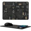 imageStar Wars Dark Side Pattern 15Watt Wireless Charger and Mouse PadAhsoka