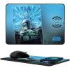 imageStar Wars The Mandalorian Grogu Portrait 15Watt Wireless Charger and Mouse PadGrogu and Din Djarin
